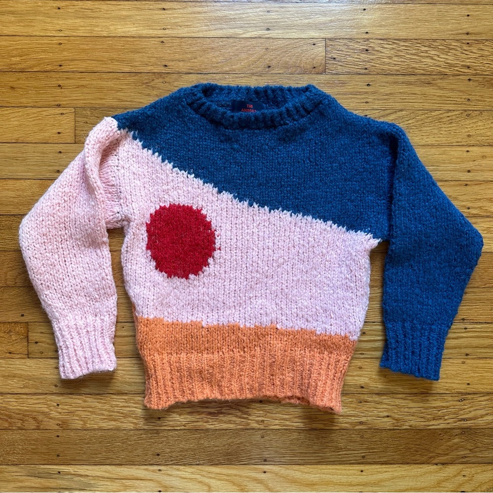 NWOT The Animal Observatory Bull Kid's Sweater Size 6